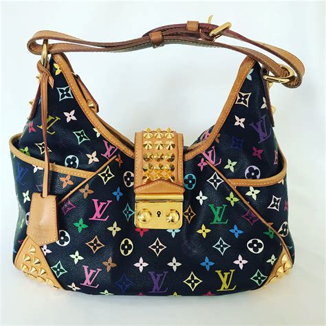 louis vuitton colored bag